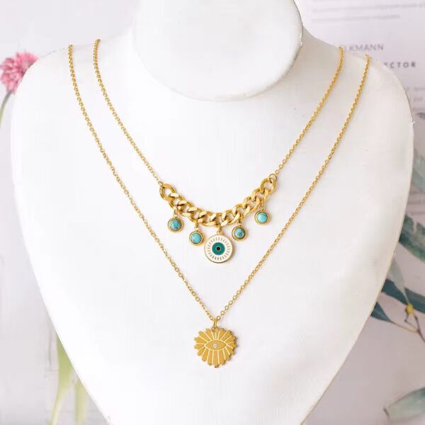 1862 Gold Plated Necklace - Image 3