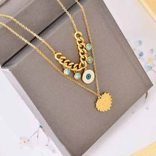 1862 Gold Plated Necklace - Image 4
