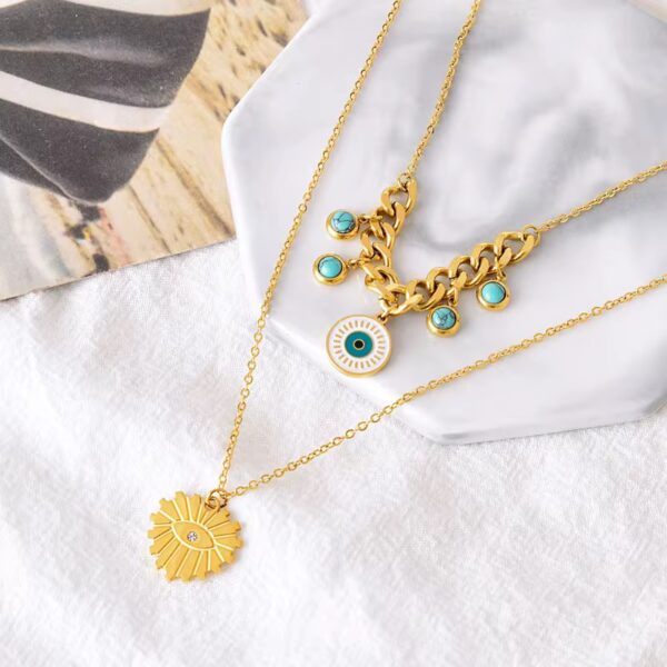 1862 Gold Plated Necklace - Image 2