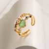 1866 Gold Plated Ring