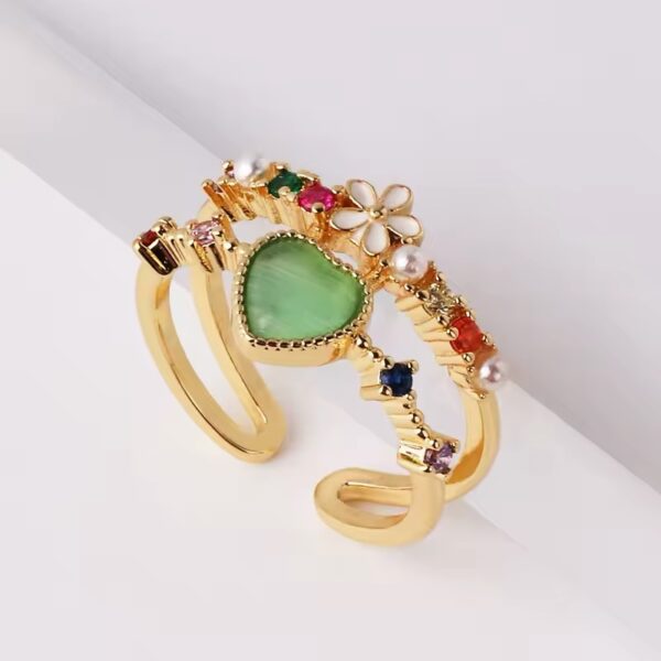 1866 Gold Plated Ring - Image 3
