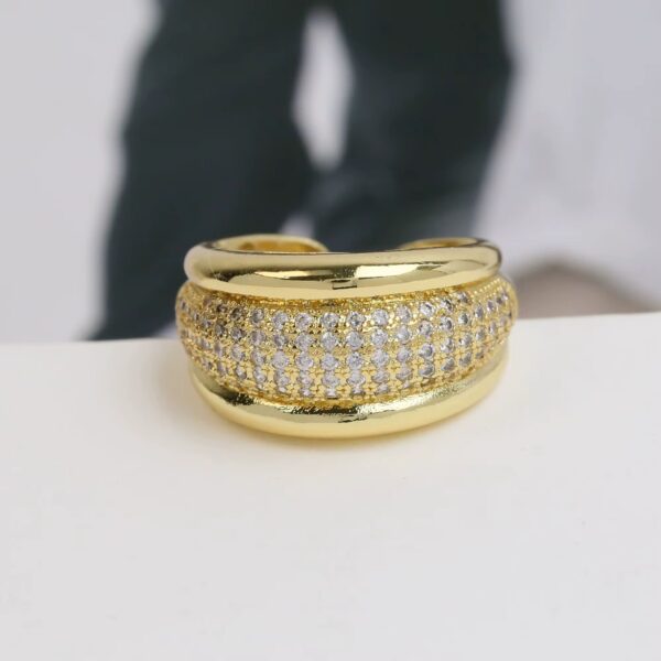 1865 Gold Plated Ring - Image 2