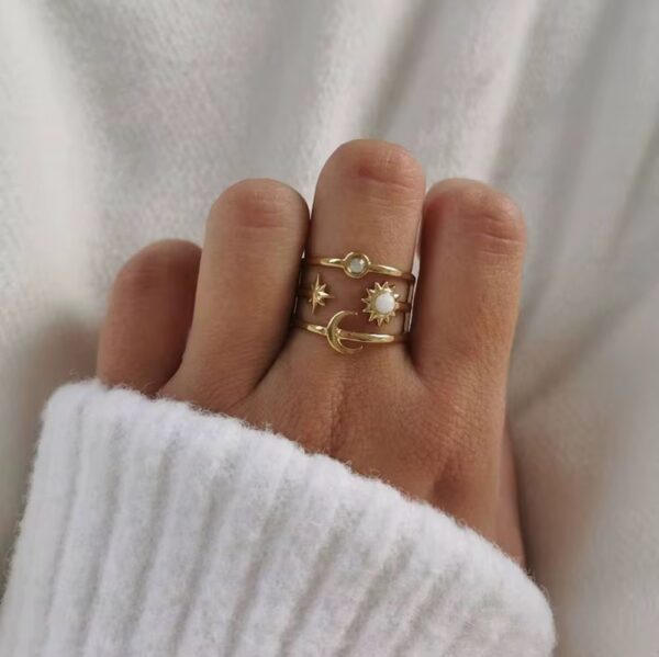 1867 Gold Plated Ring - Image 2