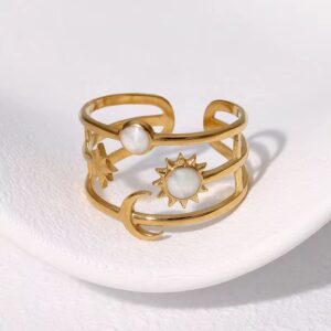 1867 Gold Plated Ring