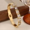 1869 Gold Plated Bangle