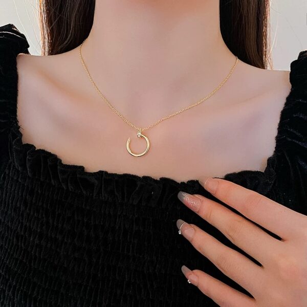 1872 Gold Plated Necklace - Image 2