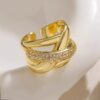 1866 Gold Plated Ring