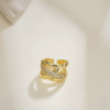 1866 Gold Plated Ring