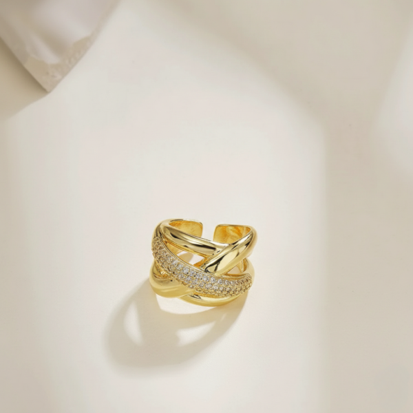 1866 Gold Plated Ring