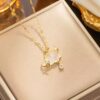 1891 Gold Plated Necklace