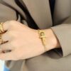 1895 Gold Plated Bracelet