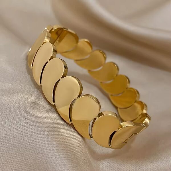 1907 Gold Plated Bangle - Image 7