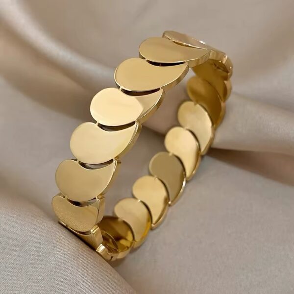 1907 Gold Plated Bangle - Image 6