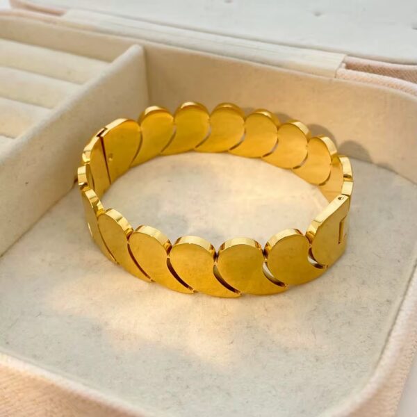 1907 Gold Plated Bangle - Image 2