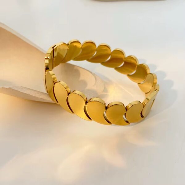 1907 Gold Plated Bangle - Image 5