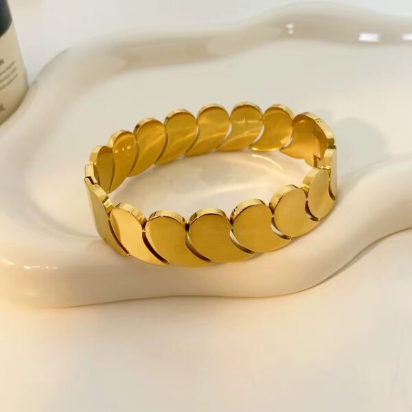 1907 Gold Plated Bangle - Image 4