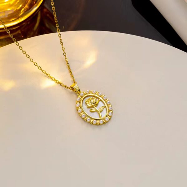 1903 Gold Plated Necklace - Image 5