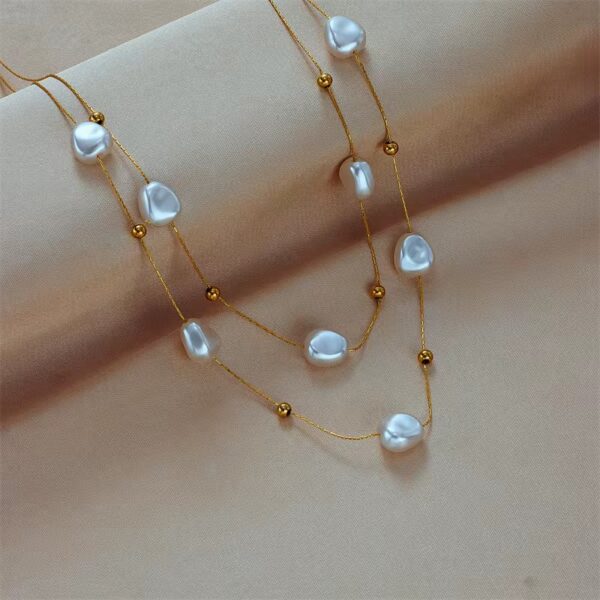 1908 Gold Plated Necklace - Image 2