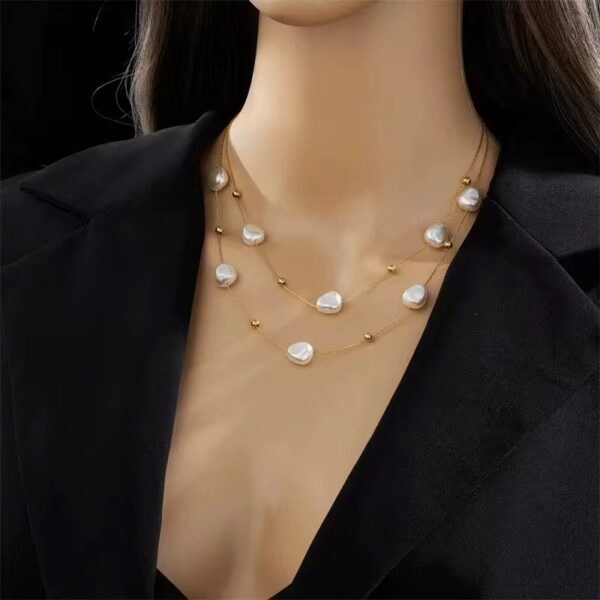 1908 Gold Plated Necklace - Image 3