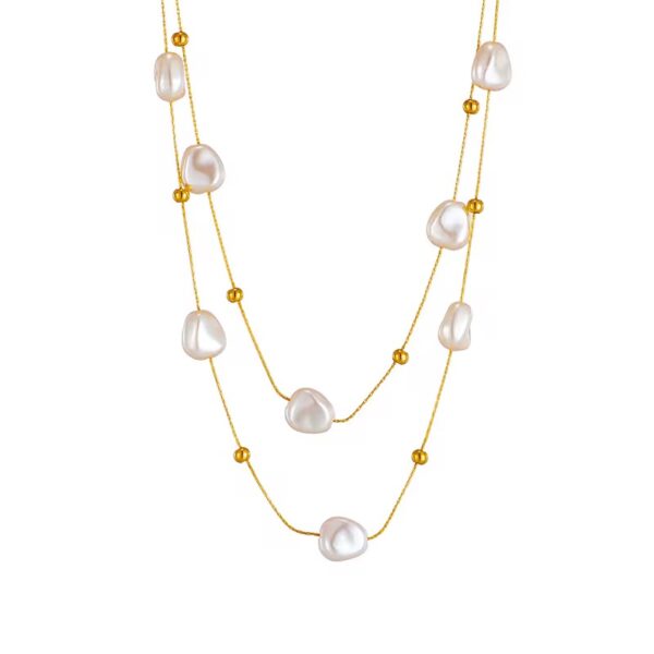1908 Gold Plated Necklace - Image 5