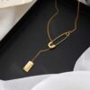 1911 Gold Plated Necklace