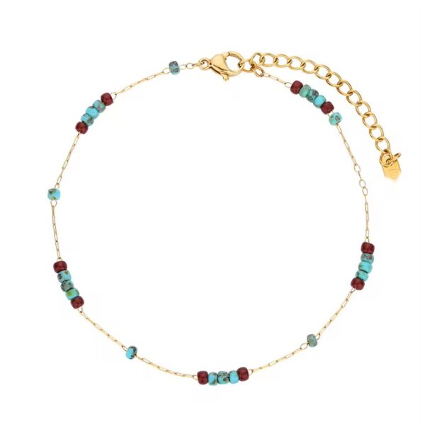 1913 Gold Plated Anklet - Image 4