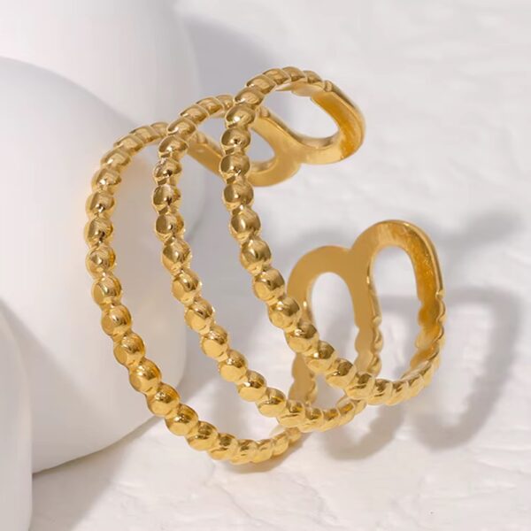 1916 Gold Plated Ring - Image 2