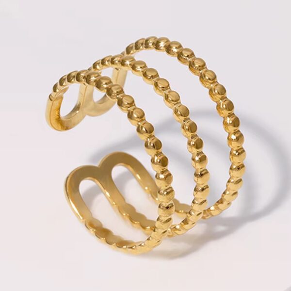 1916 Gold Plated Ring - Image 3