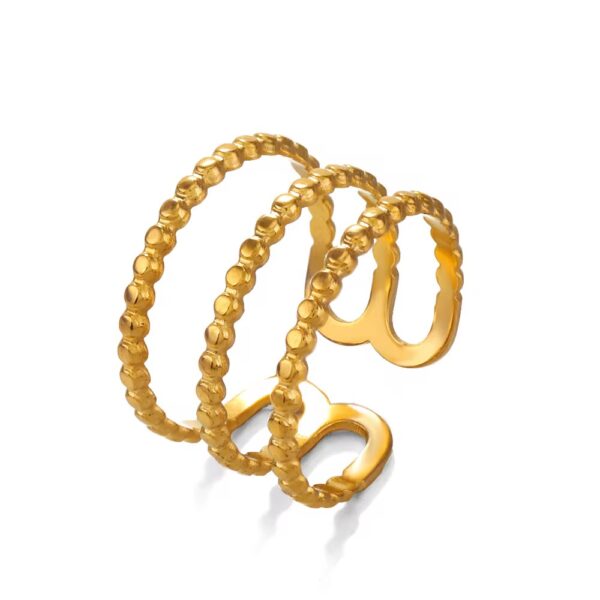 1916 Gold Plated Ring - Image 4