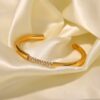 1919 Gold Plated Bangle