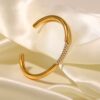 1919 Gold Plated Bangle