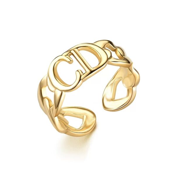 1921 Gold Plated Ring - Image 5