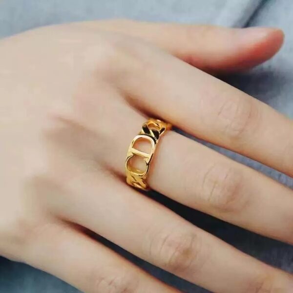 1921 Gold Plated Ring - Image 2