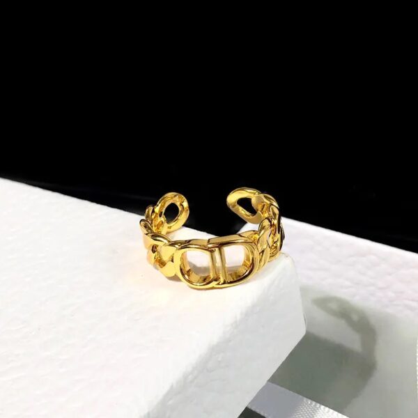 1921 Gold Plated Ring - Image 3