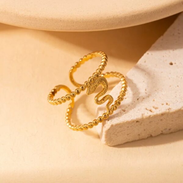 1925 Gold Plated Ring - Image 4