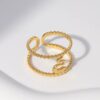 1925 Gold Plated Ring