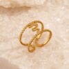 1925 Gold Plated Ring
