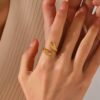 1923 Gold Plated Ring