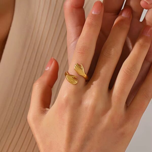1923 Gold Plated Ring - Image 2