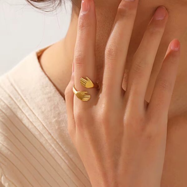 1923 Gold Plated Ring - Image 3