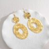 1933 Gold Plated Earrings