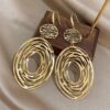 1933 Gold Plated Earrings