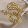 1933 Gold Plated Earrings