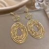 1933 Gold Plated Earrings