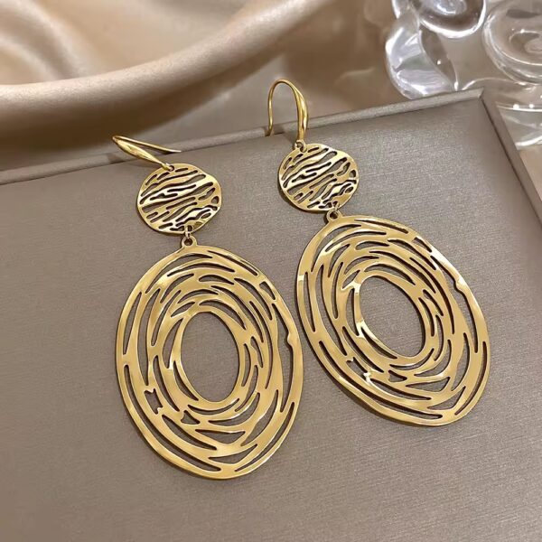 1933 Gold Plated Earrings