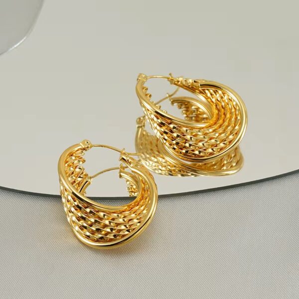 1935 Gold Plated Earrings