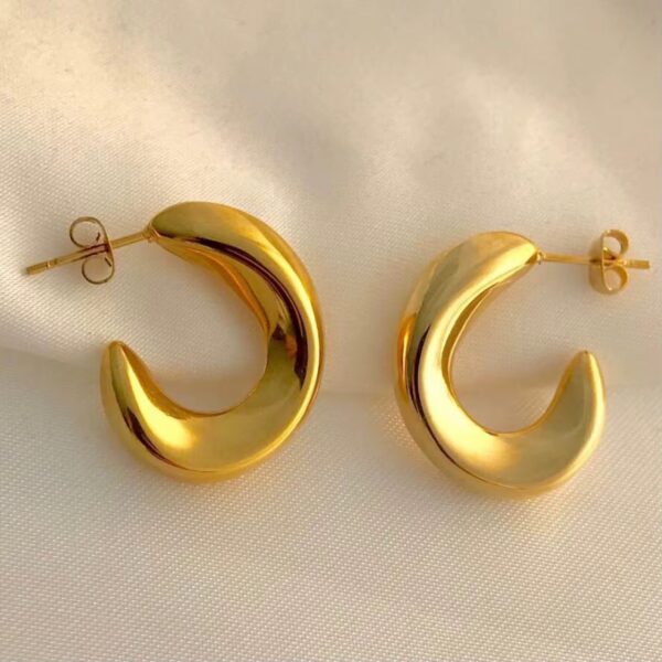 1940 Gold Plated Earrings