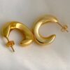 1940 Gold Plated Earrings