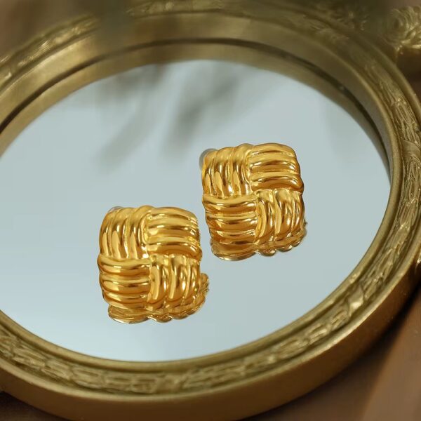 1942 Gold Plated Earrings