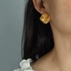 1942 Gold Plated Earrings